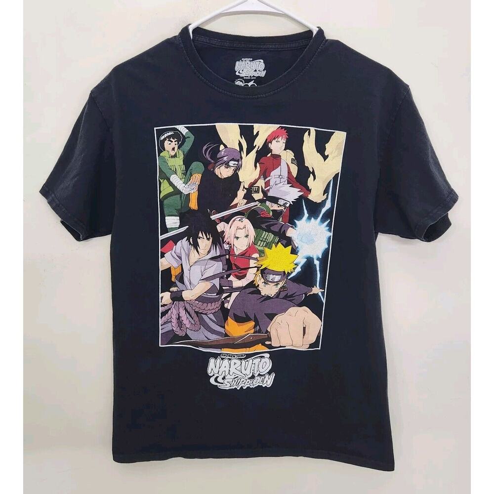 Shonen Jump Naruto Shippuden 20th Anniversary t-shirt Men's Medium 1088
